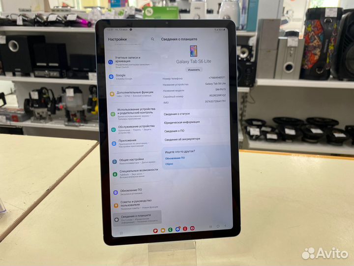 Планшет Samsung Tab S6 Lite LTE 4/128(схи)