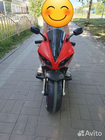 Детский мотоцикл на аккумуляторе бу