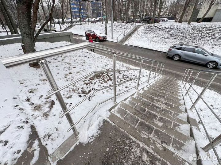 Перила из нержавейки