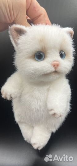 Мягкая игрушка ручной работы Котенок