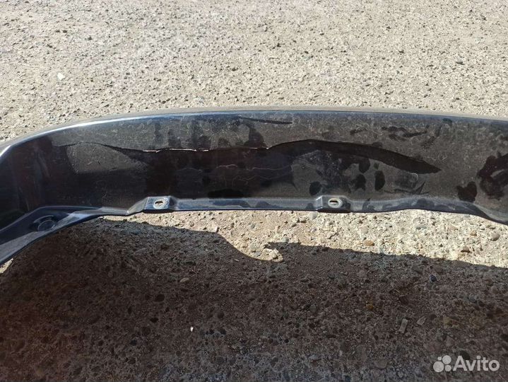 Задний бампер Калина 2 хэтчбек, цвет космос