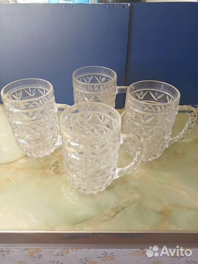 Кружка пивная хрусталь СССР