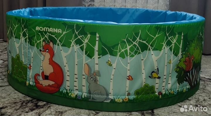 Сухой бассейн с шариками 260 шт