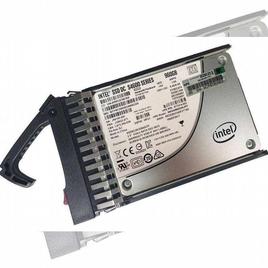 [P09911-001] Жесткий Диск Hp 960gb Sata3 2.5" Ssd P09911-001