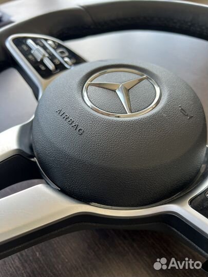 Оригинальный руль с подушкой на mercedes 167