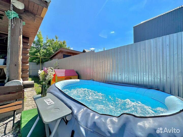 Беседка с мангалом.Семейная баня