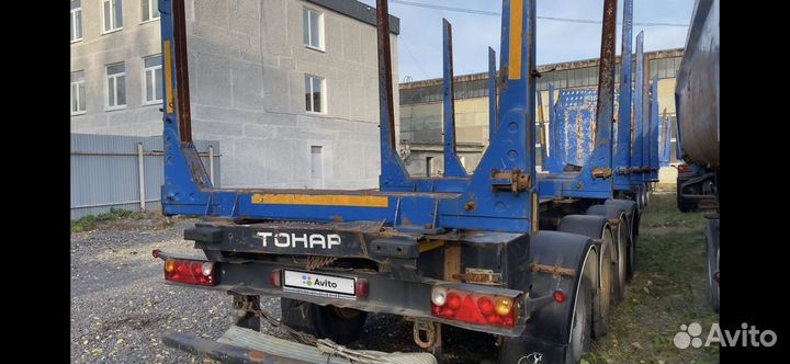 Полуприцеп лесовоз (сортиментовоз) Тонар L3 (9445), 2015