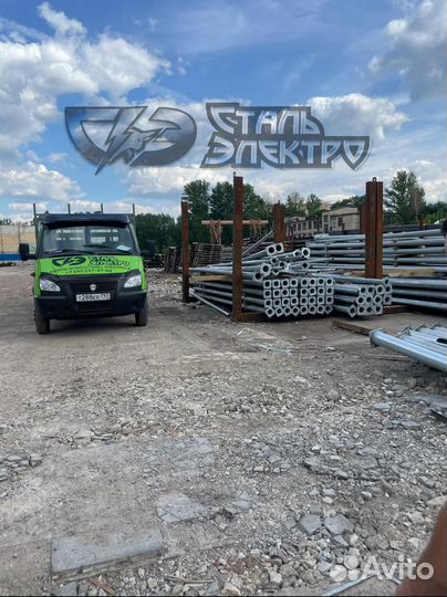 Металлические опоры освещения