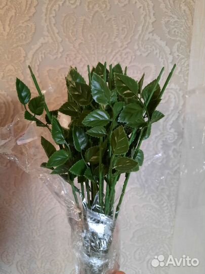 Стебли с листьями (в упаковке 20 шт)