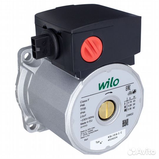 Циркуляционный насос Wilo KSL 15/6-3 C 4533925