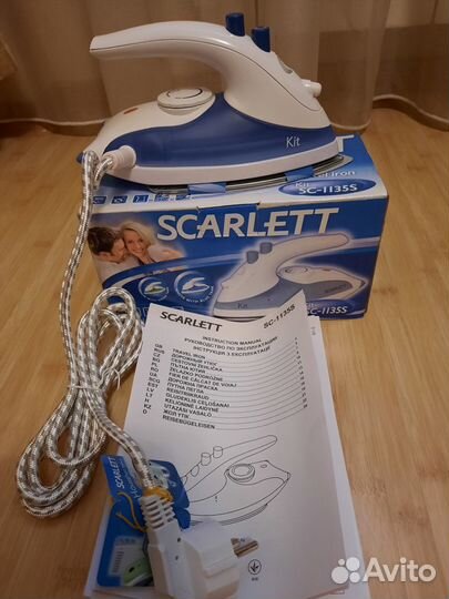 Дорожный утюг Scarlett SC-1135S