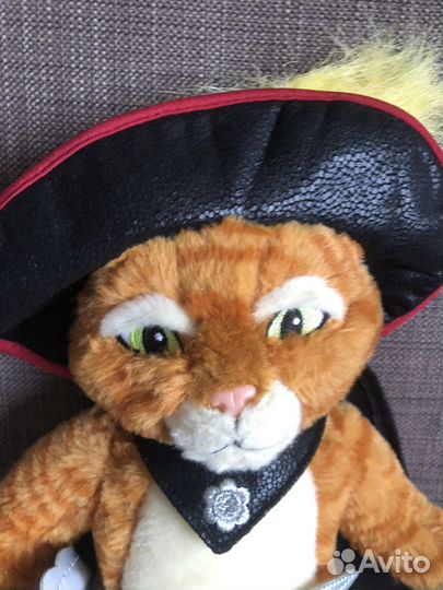 Игрушка кот в сапогах 40 см