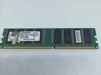 Оперативная память kingston ddr1 512mb