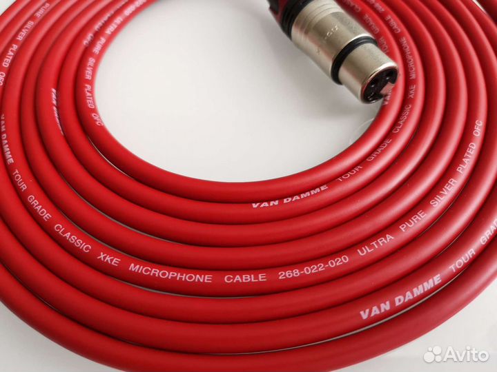Микрофонный кабель Van Damme
