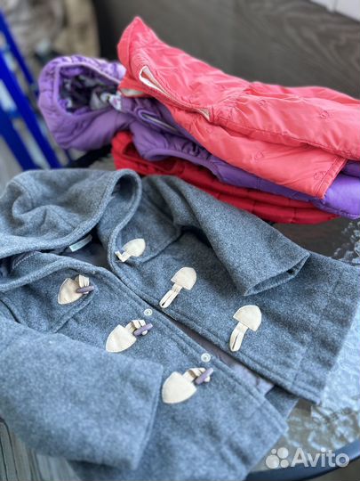 Вещи пакетом на девочку 80