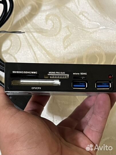 USB 3.0 Кард-ридер ginzzu GR-152UB