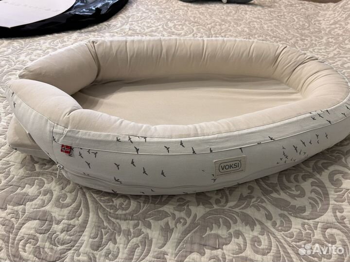 Кокон матрас позиционер voksi baby nest