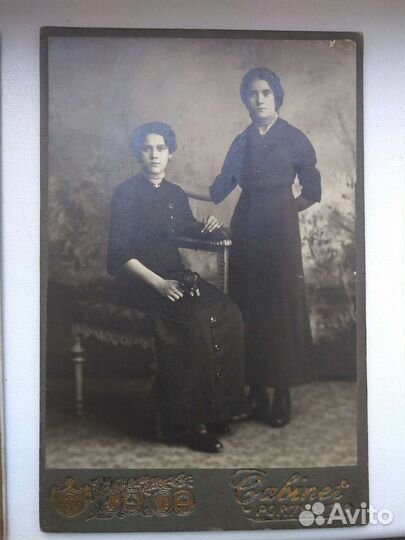 Старинные кабинетные фото