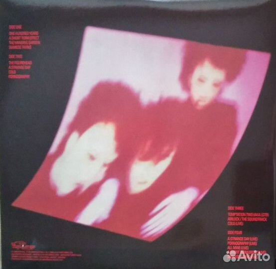 Виниловая пластинка cure THE - pornography (2LP)