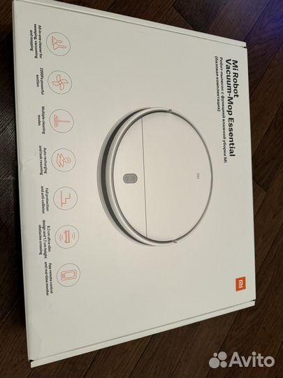 Робот пылесос xiaomi mi robot vacuum mop essential