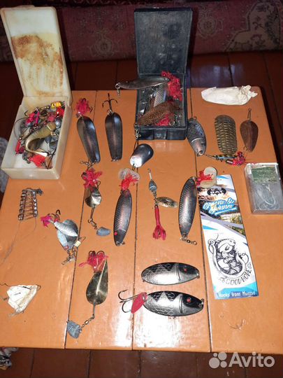 Блесна колебалка, черноспинка