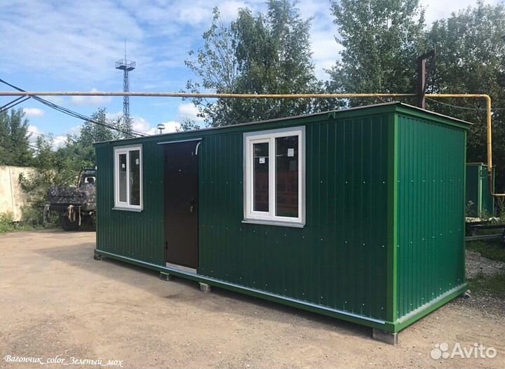 Вагончик бытовка 6 x 2.4 м