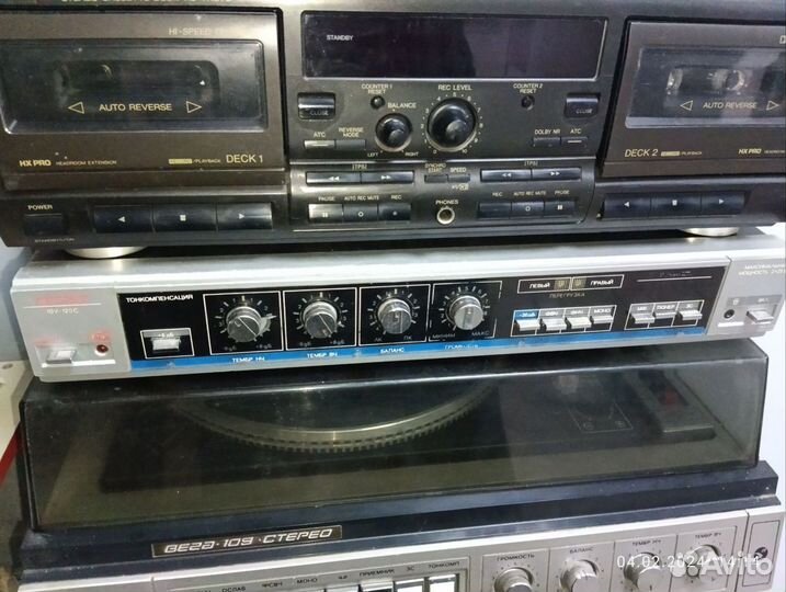 Проигрыватель винила Вега 109 новая игла