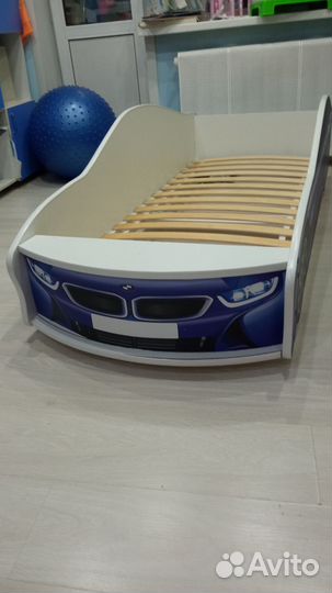 Кровать детская машина