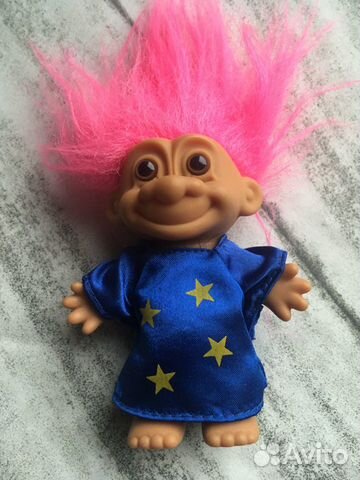 Кукла тролль винтаж, Минни маус