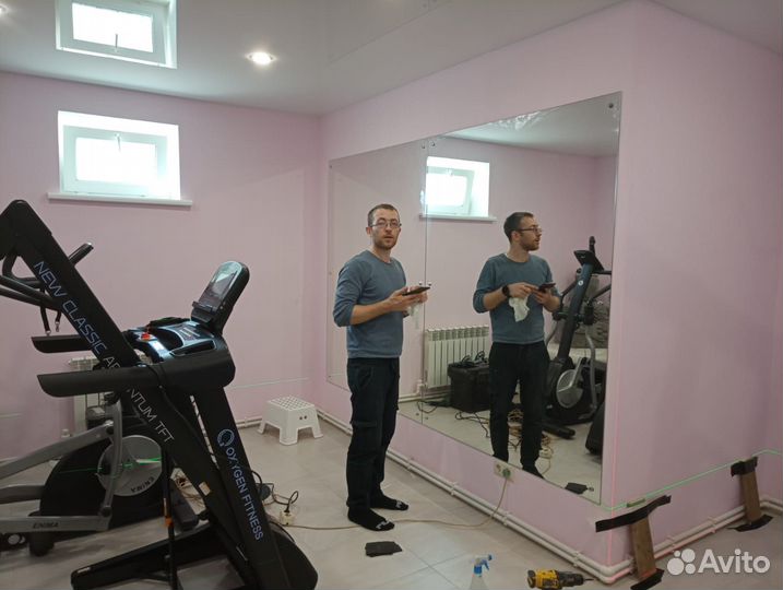 Зеркала в танцевальные и тренажерные залы