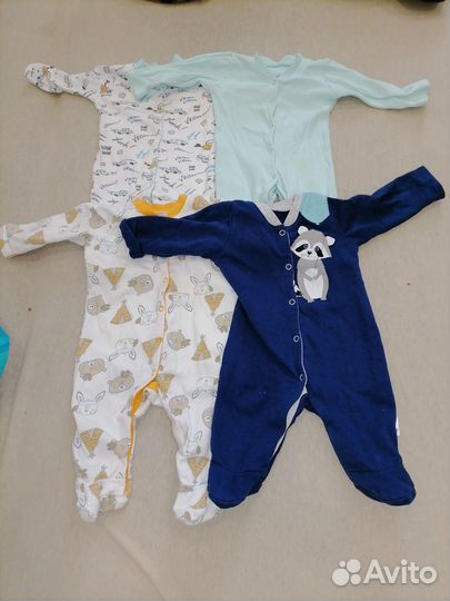 Детские вещи пакетом на мальчика 56 62