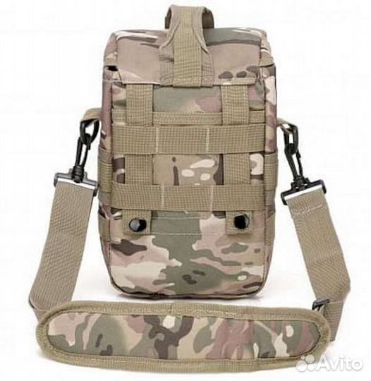 Тактическая маленькая сумка на плечо (Мультикам) 5