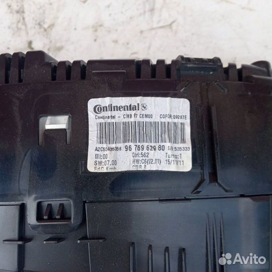 Панель приборов Citroen C4 B7 TU5GP4 2011