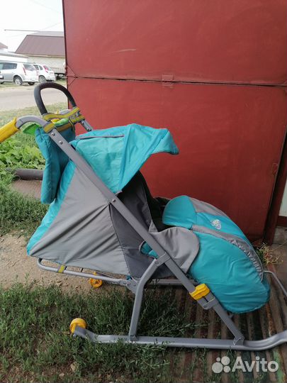 Коляска санки