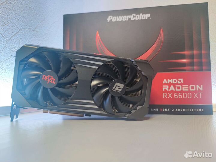 Видеокарта RX 6600 XT 8G PowerColor Red Devil OC