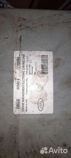 Блок EFI Range Rover 4.6л HSE