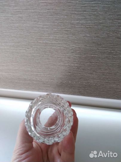 Хрустальная ваза, миниатюра, Чехия