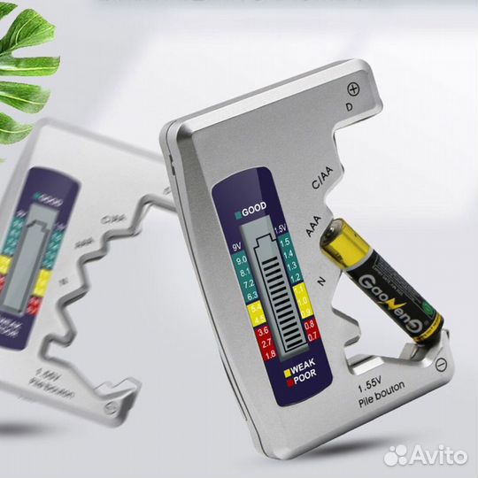 Цифровой тестер заряда батареи