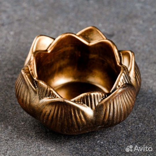 Кашпо гипс горшок подсвечник для свечей