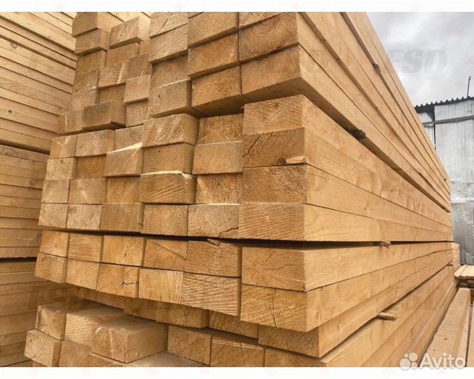 Брус обрезной 1 сорт 100х100х6000 гост (м3)