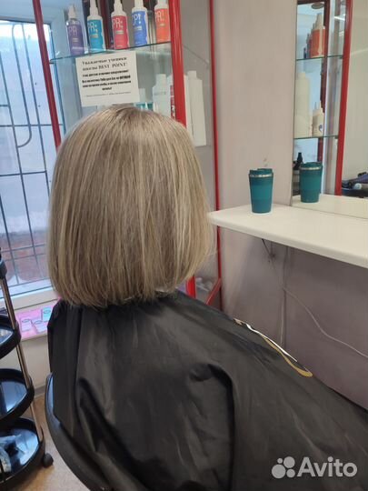 Модель на стрижку