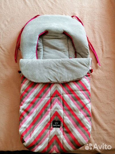 Утеплённый конверт в коляску