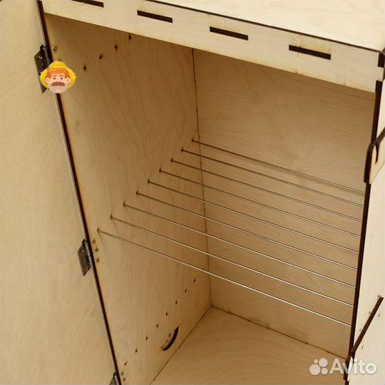 Деревянный коптильный шкаф Hanhi