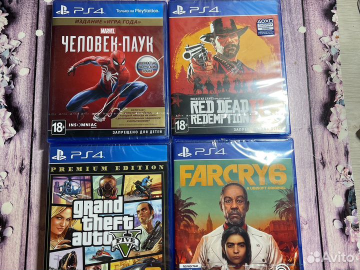Игры ps4 новые