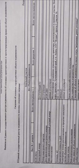 Участок 5,5 сот. (СНТ, ДНП)