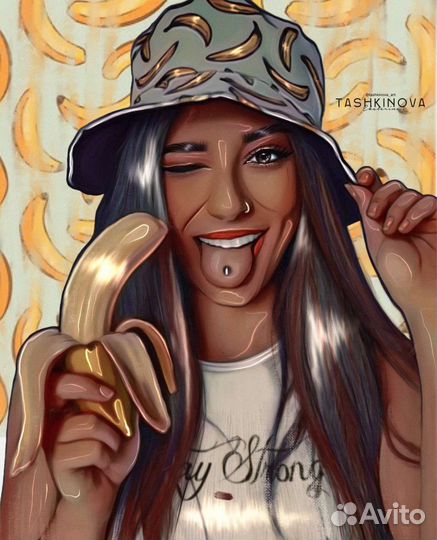 Портрет по фото, рисунок, арт