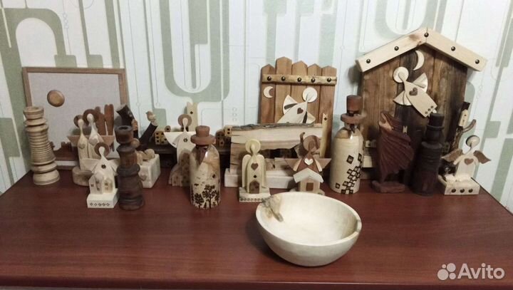 Сувениры из дерева