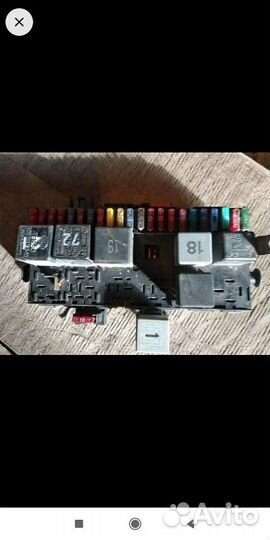 Панель предохранителей Фольксваген гольф 2