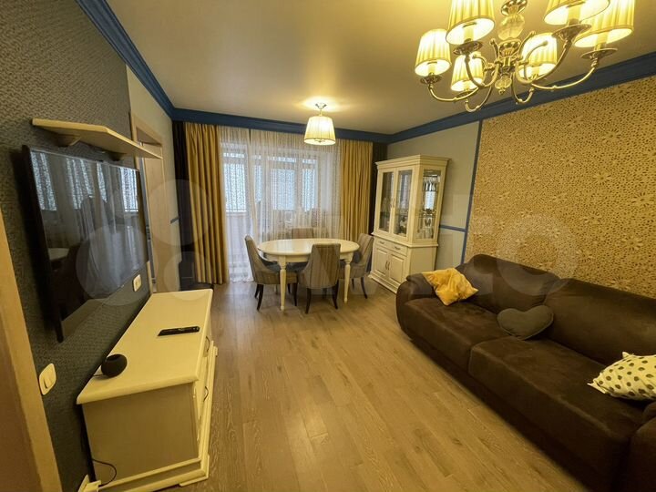 3-к. квартира, 73,2 м², 2/9 эт.