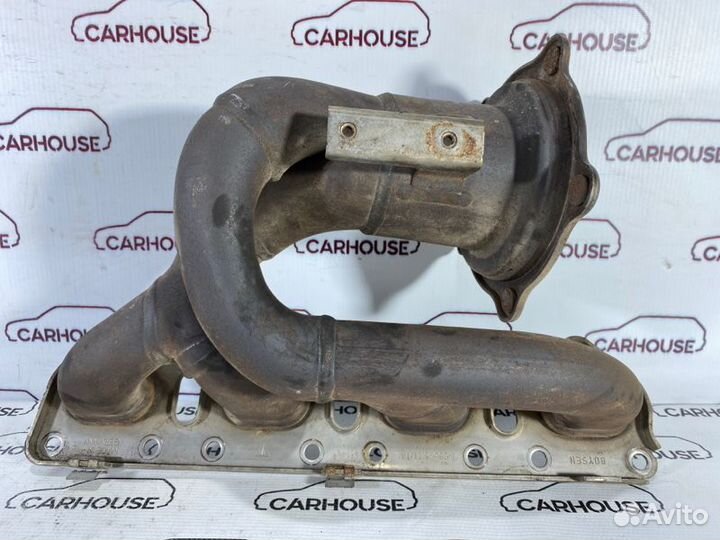 Коллектор выпускной левый Porsche Cayenne 4.8